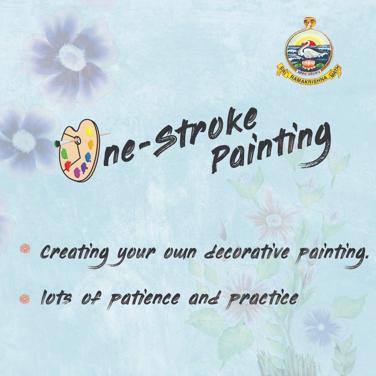 Orientation Session of the 1st batch of One-Stroke Painting Course
